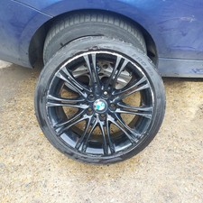 AFTERMARKET BMW MV2 ALLOY WHEEL 8J 18" BAD TYRE 