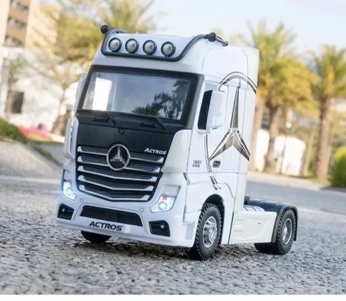 Scania white diecast - scania, 1:50