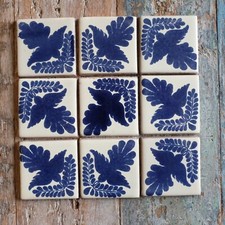9 x  Ceramic Mexican Tiles