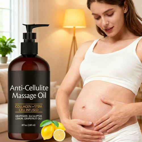 Anti cellulite massage - anti, oil