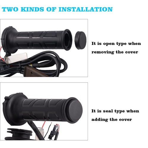 Heated grips universal - heated,