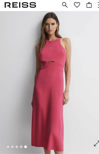 Reiss vienna dress - 8, pink