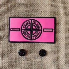 Stone Island Reflective badge