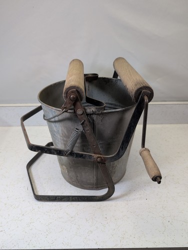 Vintage galvanized metal - vintage,