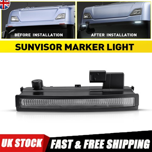 Sunvisor led white marker - white,