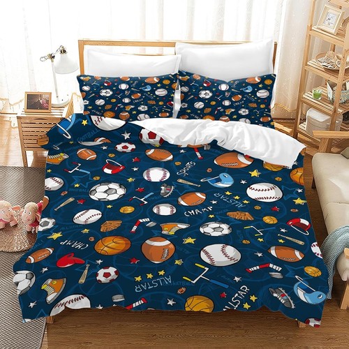Football duvet cover - duvet, bedding