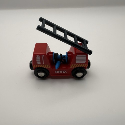 Wooden train track brio fire - wooden,