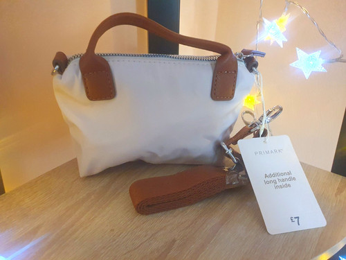 Primark ecru and tan small - tan,