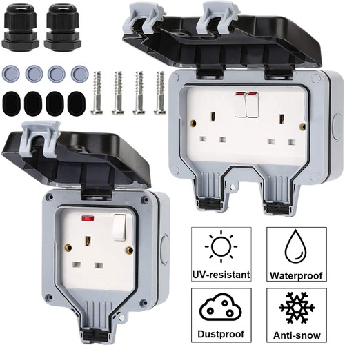 Waterproof outdoor double - outdoor,