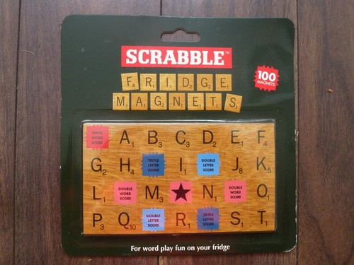Scrabble fridge magnets - fridge, 100