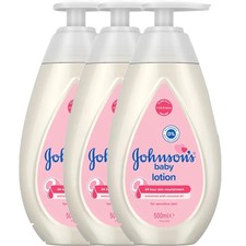 Johnson's Baby Lotion  3 x 500ml