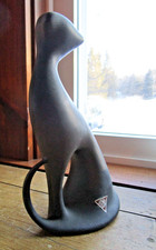 Vtg ROYAL DUX Bohemia BLACK