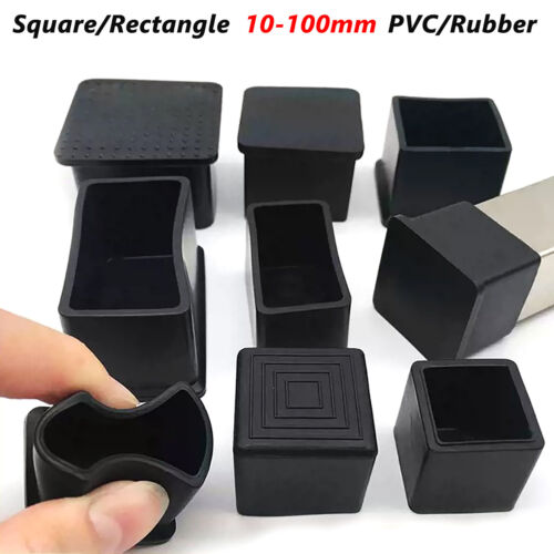 Pvc rubber end caps - rubber, tube