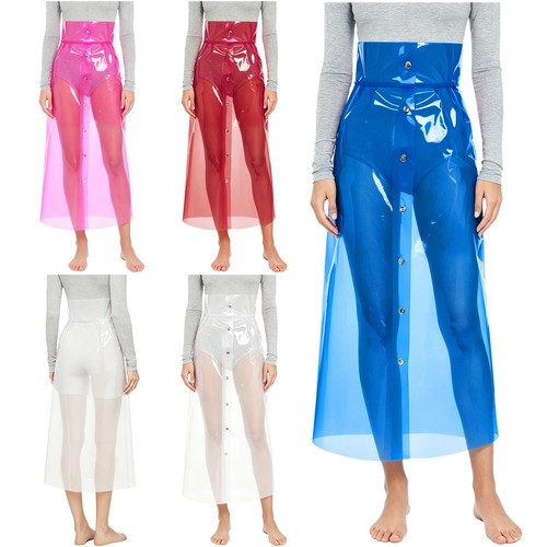 Women clear plastic pvc - uk,