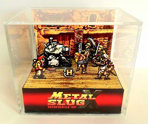 Metal slug diorama - metal,