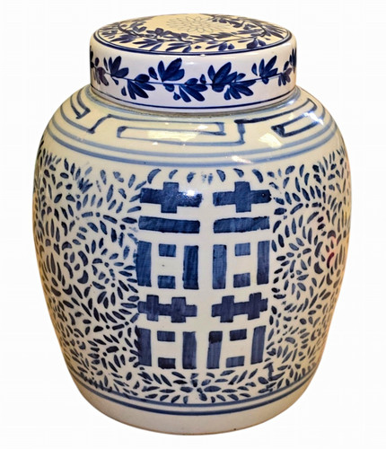 Large chinese blue and - a,