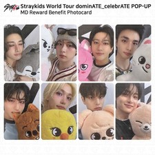 Stray Kids World Tour DominATE CelebrATE POP-UP MD Reward Benefit Photocard KPOP