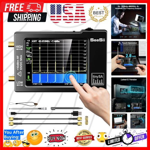 Portable spectrum analyzer - spectrum,