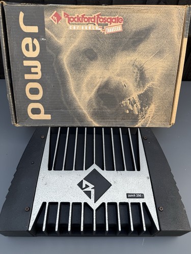 Vintage rockford fosgate punch - vintage,