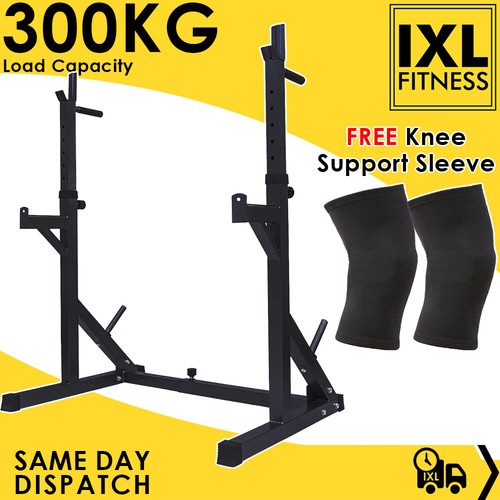 Adjustable barbell squat rack - squat,