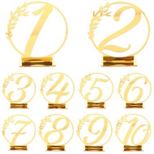  10 Pcs Wedding Ceremony Decor Decorative Reserved Sign Table Signs