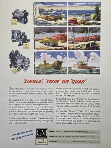 Series diesel single - series,