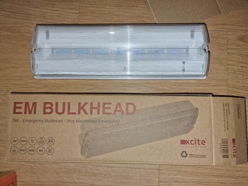 Excite lighting bulkhead 3w - lighting, em