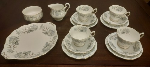 Royal albert silver - silver, maple