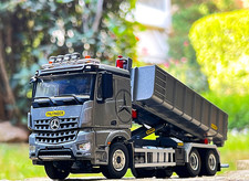 Mercedes Arocs riged truck Palfinger hooklift system +15m3 container  WSI models