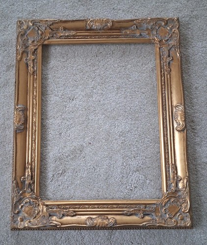 Picture frame gold decorative - picture,