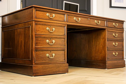 Large antique solid mahogany - solid,