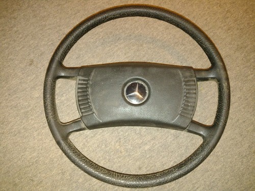 Mercedes w123 steering wheel - steering,