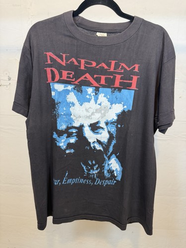 Vintage napalm death shirt - vintage,