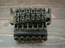 80s Ibanez Edge Floyd Rose Tremolo Unit Bridge Black Made in Japan