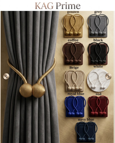 Strong magnetic curtain tie - curtain,