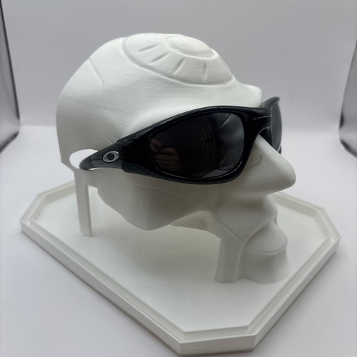 90s oakley straight - straight, jet