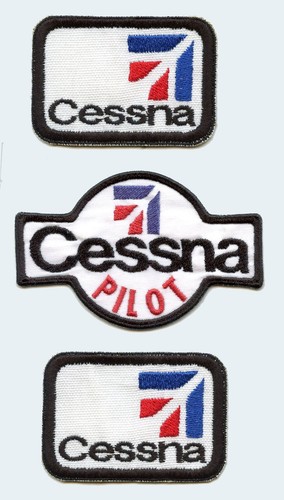 Cessna pilot patch set 2 - cessna, #2