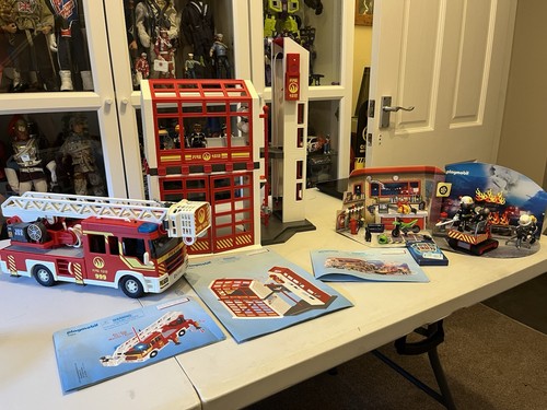 Playmobil fire fighters bundle - playmobil,
