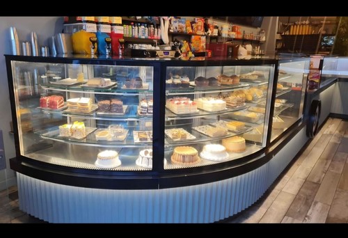 Cake display hot counter - hot, +