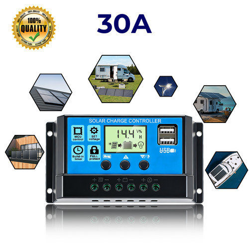 30a 12v 24v solar - 30a, panel