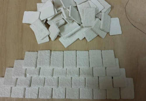 150x dolls house roof tiles - dolls,
