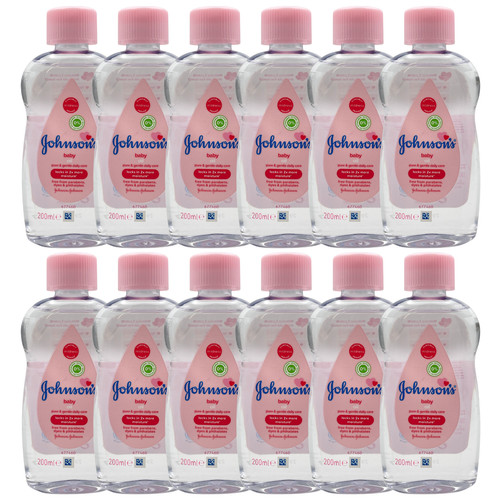 Johnsons baby oil 200ml - 200ml,