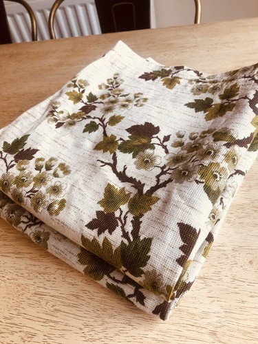 1970s vintage curtains - 1970s, grape