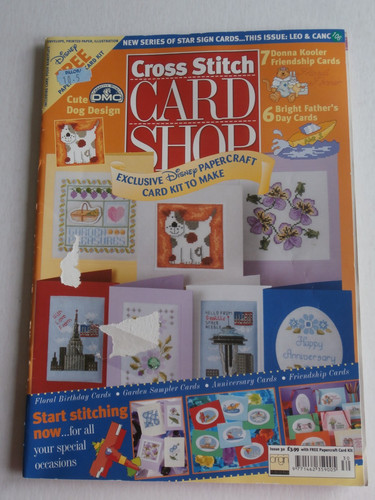 Cross stitch card shop - cross,