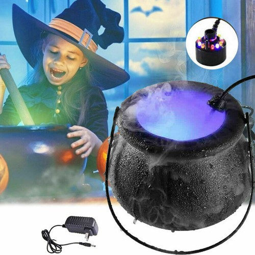 Halloween witch pot - halloween, smoke