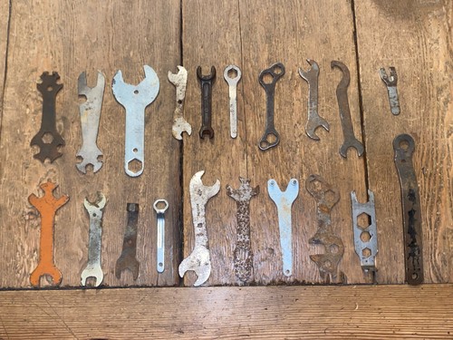 Vintage spanners wrenches - vintage, x20