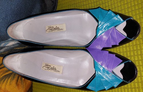 Vintage renata italy leather - italy,