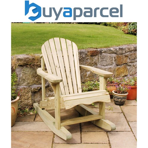 Zest lily wooden rocking chair - wooden,