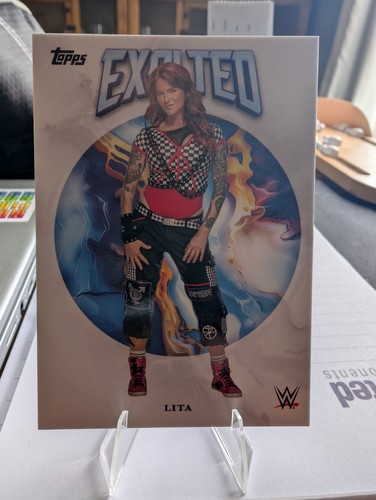 2025 topps exalted - wwe, lita