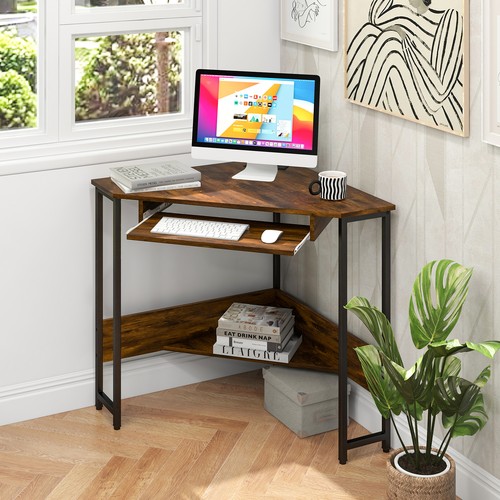 Triangle corner desk - desk, small